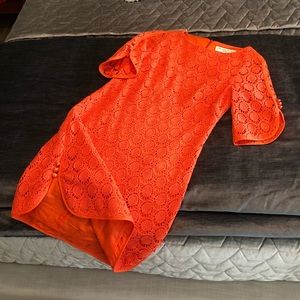 Trina Turk crochet mini dress 4